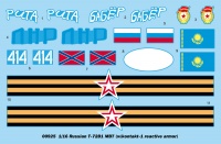Russian T-72B1 - Main Battle Tank - with kontakt-1 reactive armor - 1:16