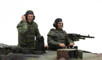 Modern German Tank Crew - 4 Figures - 1/35