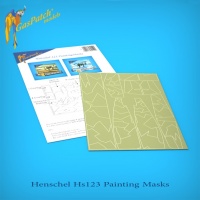 Henschel Hs123 - Lufwaffe Camouflage Paint Mask Set - 1/48