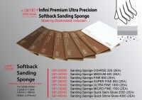 Softback Sanding Sponge - Coarse #220 - 140mm x 106mm - 2 pcs.