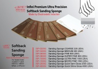 Softback Sanding Sponge - Medium #400 - 140mm x 106mm - 2 pcs.