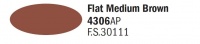 Italeri Acrylic 4306AP - Mittelbraun Matt / Flat Medium Brown - FS30111 - 20ml