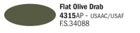 Italeri Acrylic 4315AP - Oliv Drab Matt / Flat Olive Drab - FS34088 - 20ml