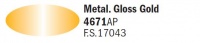 Italeri Acrylic 4671AP - Metal. Gloss Gold - FS17043 - 20ml