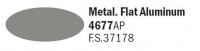 Italeri Acrylic 4677AP - Aluminium matt / Metal. Flat Aluminium - FS37178 - 20ml