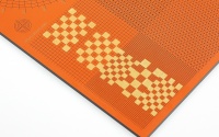 Easycutting Type B - circles - chequers and slants - 116 x 215 mm