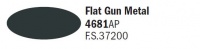 Italeri Acrylic 4681AP - Flat Gun Metal - FS37200 - 20ml