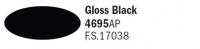 Italeri Acrylic 4695AP - Schwarz glänzend / Gloss Black - FS17038 - 20ml