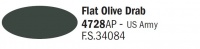 Italeri Acrylic 4728AP - Braunoliv matt / Flat Olive Drab - FS34084 - 20ml
