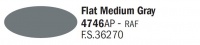 Italeri Acrylic 4746AP - Mittelgrau matt / Flat Medium Gray - FS34270 - 20ml