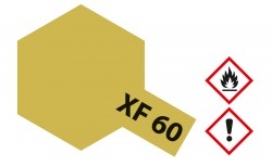 Tamiya XF60 - Dark Yellow - Flat