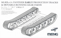 Panther - frühe Produktion - Bewegliche Ketten und Fahrwerk - 1:35