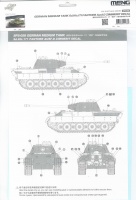 Zimmerit - für Meng Panther Ausf. D - TS-038 - 1:35