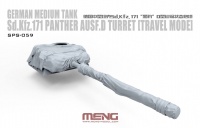 Panther Ausf. D Turm - verladen / Turret - travel-mode - 1:35