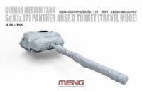 Panther Ausf. D Turret - Travel Mode - Resin - 1/35