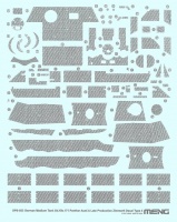 Zimmerit - Typ 4 - für Meng Panther Ausf. A - TS-035 - 1:35