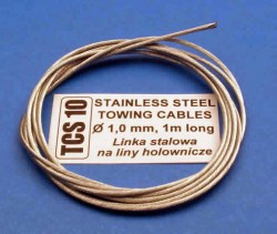 Stainless Steel Towing Cable Ø1,0mm, 1m long