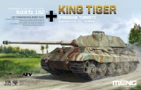 King Tiger - Porsche Turret - German Havy Tank - Sd.Kfz. 182 - 1/35