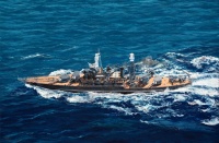 Schlachtschiff USS West Virginia (BB-48) - 1:700