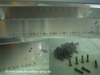 Sechskantschraubenset Aluwanne für Tamiya Königstiger - 1:16