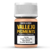 Vallejo Pigments 73118 New Rust, Pigment - 35ml