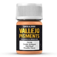 Vallejo Pigments 73120 Alter Rost (Old Rust), Pigment - 35ml