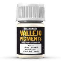 Vallejo Pigments 73121 Wüstenstaub (Desert Dust), Pigment - 35ml