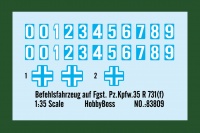 Befehlsfahrzeug auf Fgst. Pz.Kpfw.35 R 731(f) - 1/35