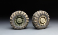 Sagged Wheel Set for Russian MAZ-543M - 1/35