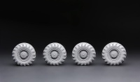 Sagged Wheel Set for Russian MAZ-543M - 1/35