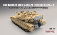 Israel Main Battle Tank Merkava Mk.4M Fully Loaded Rear Baskets - 1/35