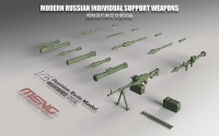 Modern russian individual support weapons - 1:35