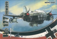 He 177 Bomber - Meng Kids - Egg Plane - 1:Egg