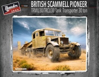 British Scammell Pioneer TRMU30 with TRCU30 Tank Transporter - 30ton - 1:35