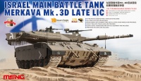 Merkava Mk. 3D Late LIC - Israel Main Battle Tank - 1/35