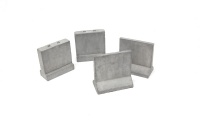 Precast Concrete Walls - 4 Stück - 1:35