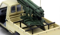 Pickup Mounted Quad Rocket Launcher - 1:35