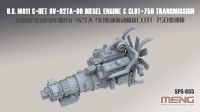 US M911 C-HET 8V-92TA-80 Diesel Engine & CLBT-750 Transmission - 1:35