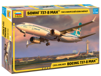 Boeing 737-8 MAX - Ziviles Passagierflugzeug - 1:144