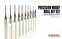 Tungsten Steel Drill Bits - 0,4mm - 1,3mm - 10 drills