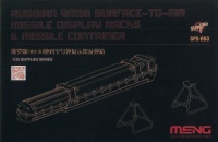 Russian 9M38 Surface to Air Missile Display Racks & Missile Container - 1/35