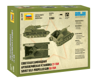 Sowjetische Selbstfahrlafette SU-76M - 1:100