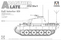 Panther - Ausf. A - Sd.Kfz. 171 / Sd.Kfz. 267 - 2in1 - Late Production with full Interior - 1/35