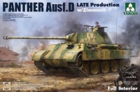 Panther Ausf. D - Sd.Kfz. 171 - Late Production with Zimmerit and full Interior - 1:35