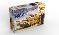US Main Battle Tank M1A2 Abrams Tusk I / Tusk II SEP - Christmas Edition - 1/35