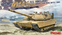 USMC M1A1 AIM / US Army M1A1 Abrams TUSK - Main Battle Tank - 1:35