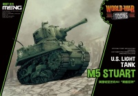 M5 Stuart - US Light Tank - World War Toons - Egg Tank  - 1:Egg