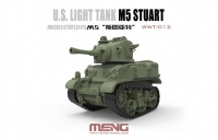 M5 Stuart - US Light Tank - World War Toons - Egg Tank  - 1:Egg