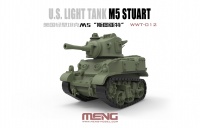 M5 Stuart - US Light Tank - World War Toons - Egg Tank  - 1/Egg