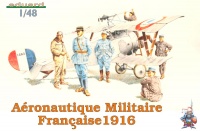 Aeronautique Militaire Francaise 1916 - 6 Figuren - 1:48